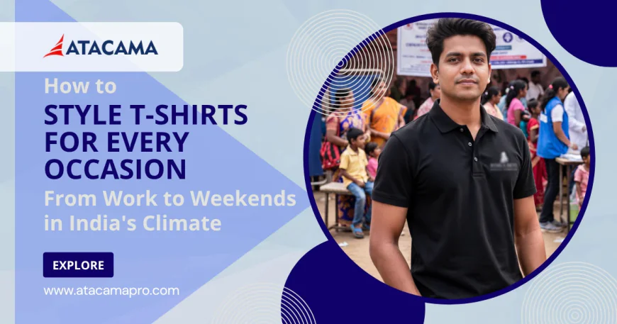 How to Style T-Shirts for Every Occasion: From Work to Weekends in India's Climate