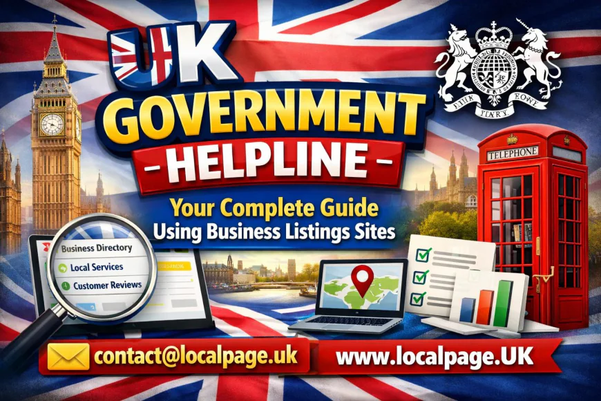 UK Government Enquiry Helpline Numbers Guide to Business Listings Sites