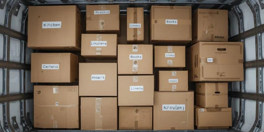 How to Organize Boxes for Easy Unloading?