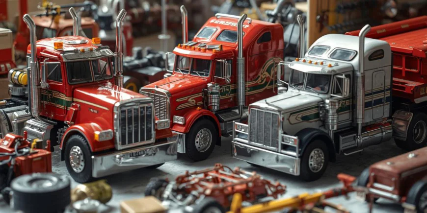 How Farm and Fleet Trucks Are Recreated in Scale