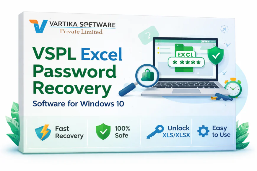 VSPL Best Excel Password Recovery Software for Windows 10 – Unlock Excel Files Quickly & Securely
