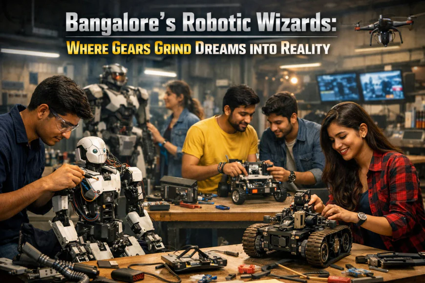 Bangalore's Robotic Wizards Where Gears Grind Dreams into Reality