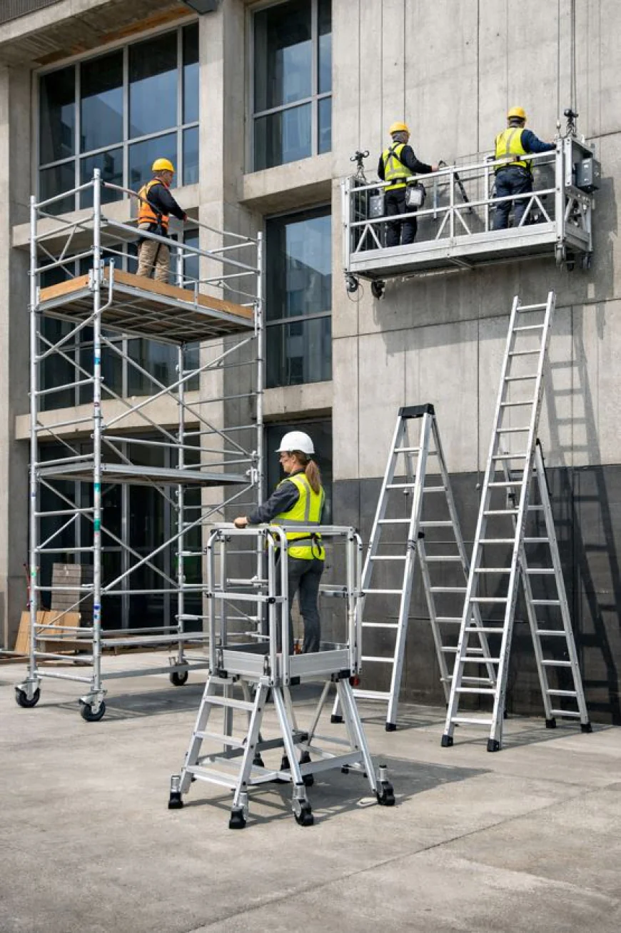 Nacelle Suspendue : Solution idéale pour les travaux en hauteur au Maroc