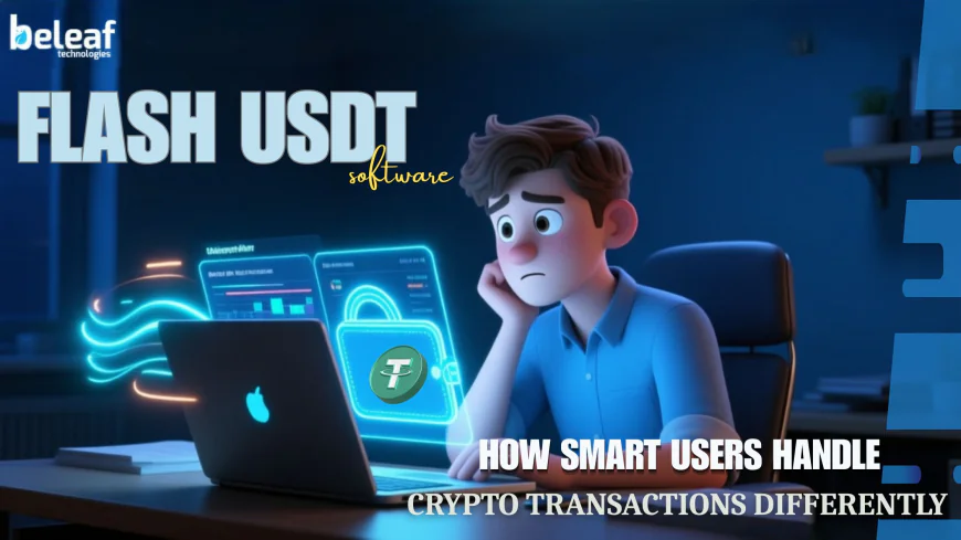 Flash USDT Software: How Smart Users Handle Crypto Transactions Differently