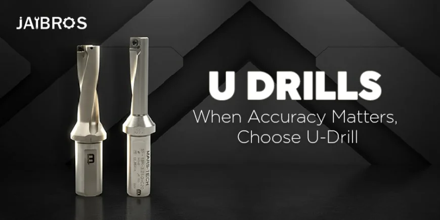 What is a U Drill? Complete Beginner Guide for CNC Use