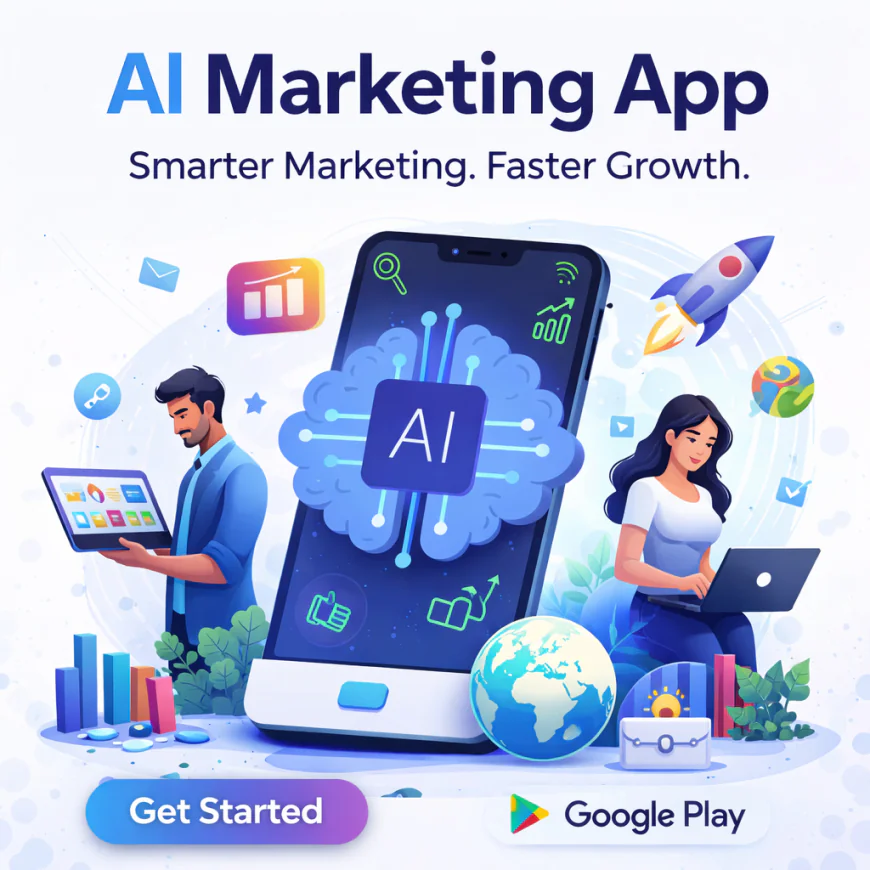 AI Marketing App: Advanced AI Digital Marketing App for Fast Global Business Growth