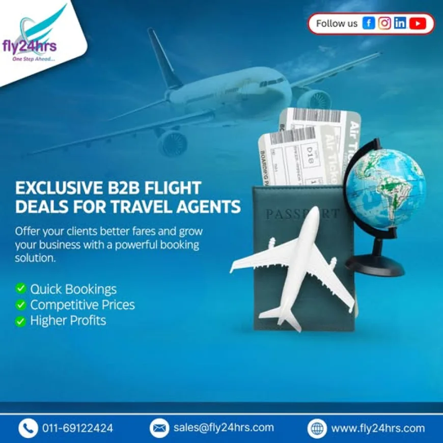 Boost Your Travel Business with a B2B White Label Travel Portal – Fly24hrs