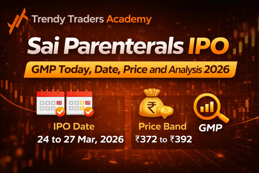 Sai Parenterals IPO GMP Today & Dates