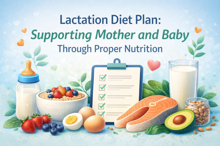 Lactation Diet Plan Supporting Mother and Baby Through Proper Nutrition
