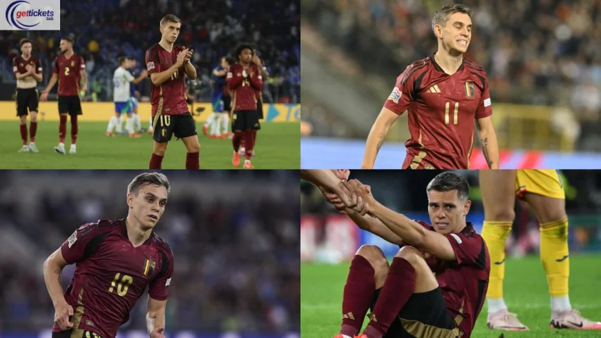 New Zealand Vs Belgium Tickets: Belgium Squad Hit as Trossard Ruled Out with Injury