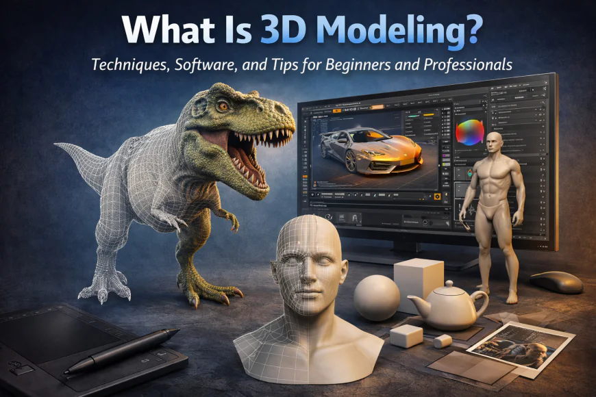 What Is 3D Modeling? Techniques, Software, and Tips for Beginners and Professionals