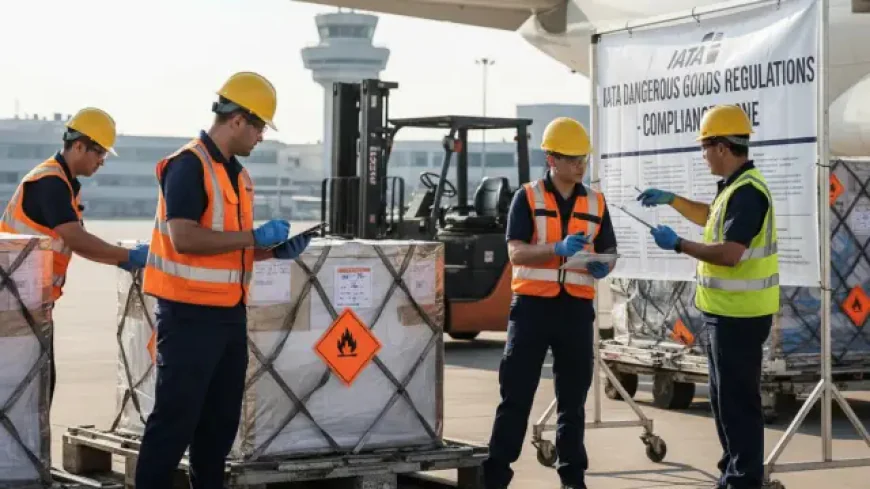 How International Air Freight Companies Handle Dangerous Goods Safely?