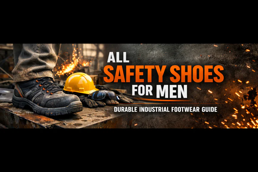 All Safety Shoes for Men | Durable Industrial Footwear Guide