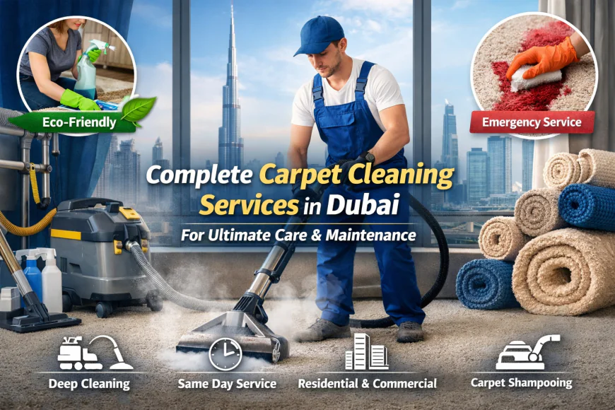 Complete Carpet Cleaning Services in Dubai for Ultimate Care & Maintenance