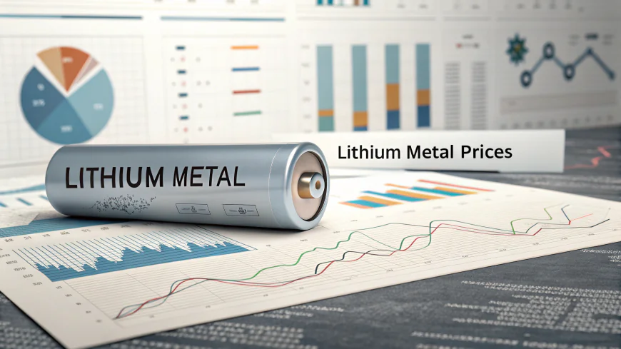 Lithium Metal Prices Trend Chart with Quarterly Index and Forecast Prices Outlook