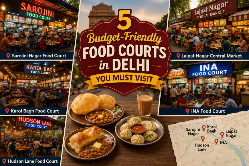 5 Budget-Friendly Food Courts in Delhi You Must Visit