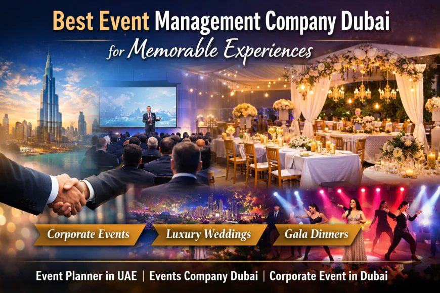 Best Event Management Company Dubai for Memorable Experiences