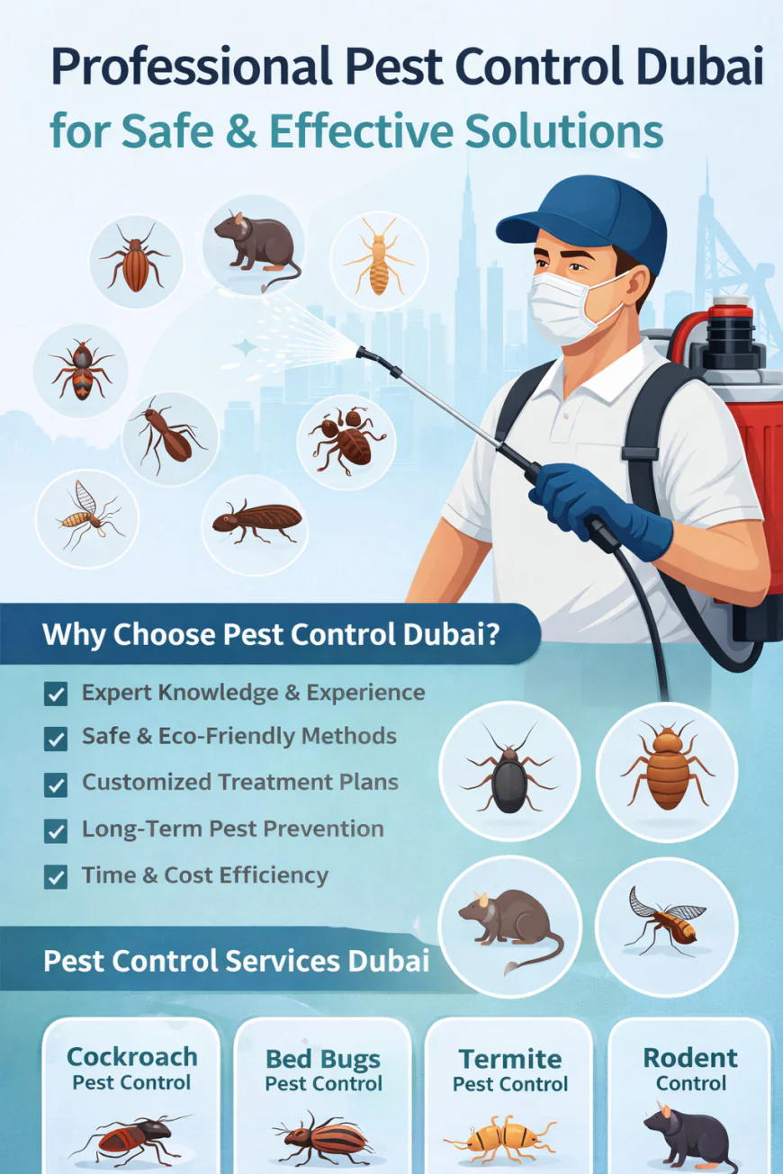 Professional Pest Control Dubai for Safe & Effective Solutions