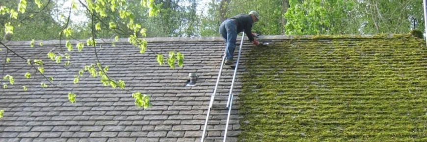 Spring Moss and Algae on Calgary Roofs — What's Harmless and What's Eating Your Shingles