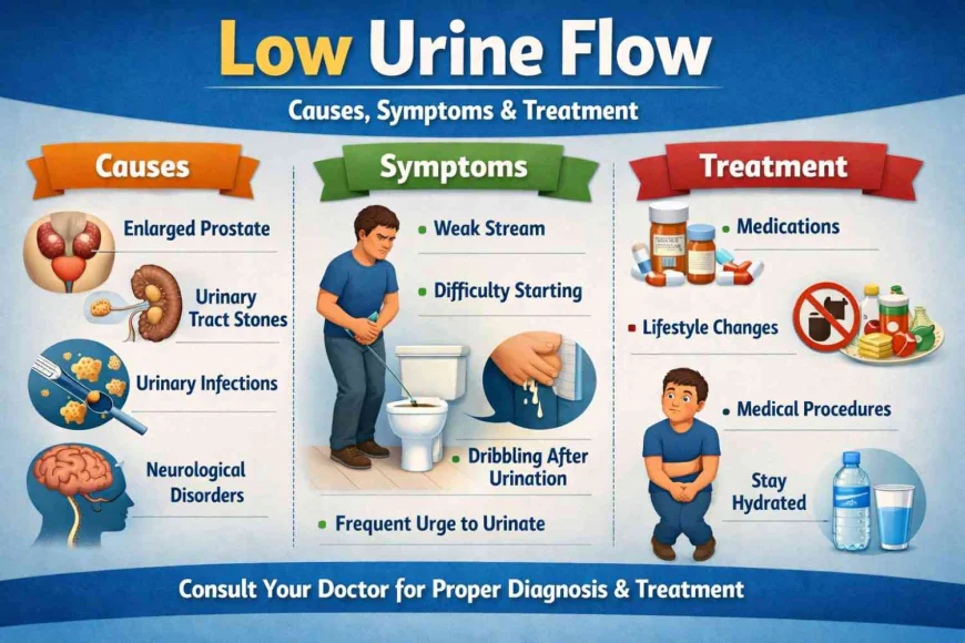 Low Urine Flow: Causes, Symptoms, and Natural Care