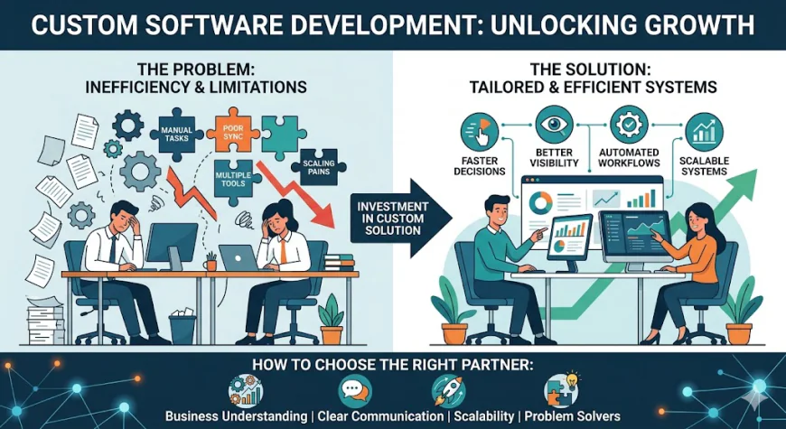 Custom Software Development Services: Cost, Benefits & How to Choose the Right Partner