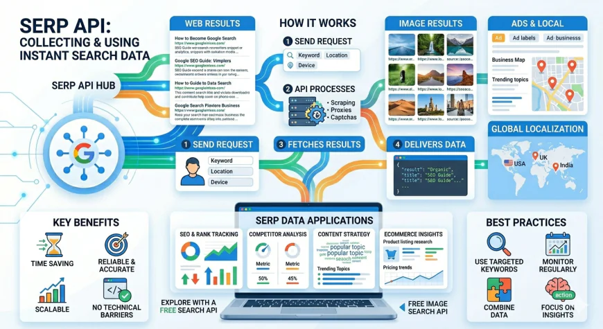 How a SERP API Helps You Collect Google Search Results and Images Instantly