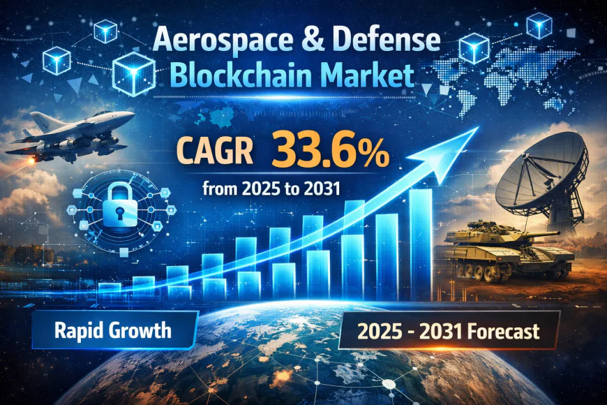 Aerospace and Defense Blockchain Market Outlook 2031: Growth, Segmentation, and Key Insights