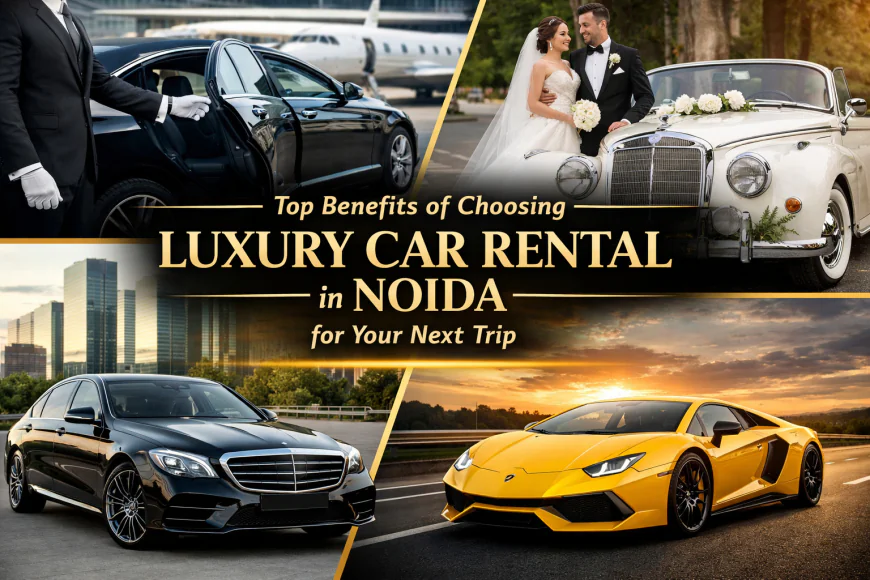 Top Benefits of Choosing Luxury Car Rental in Noida for Your Next Trip