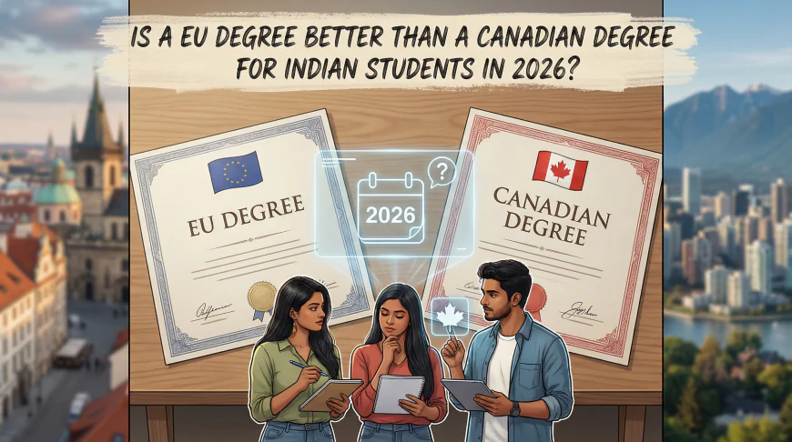 Is a EU Degree Better Than a Canadian Degree for Indian Students in 2026?
