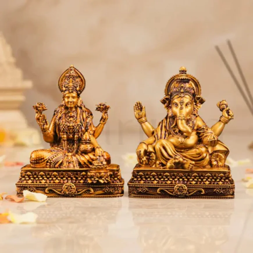 Laxmi Ganesh Murti: A Symbol of Prosperity, Wisdom, and Auspicious Beginnings