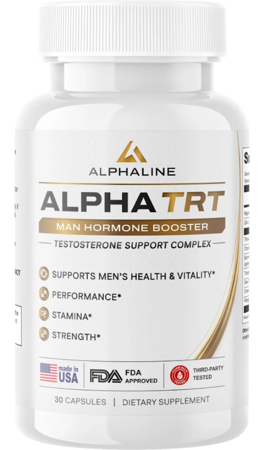 What are the main ingredients in Alpha TRT?