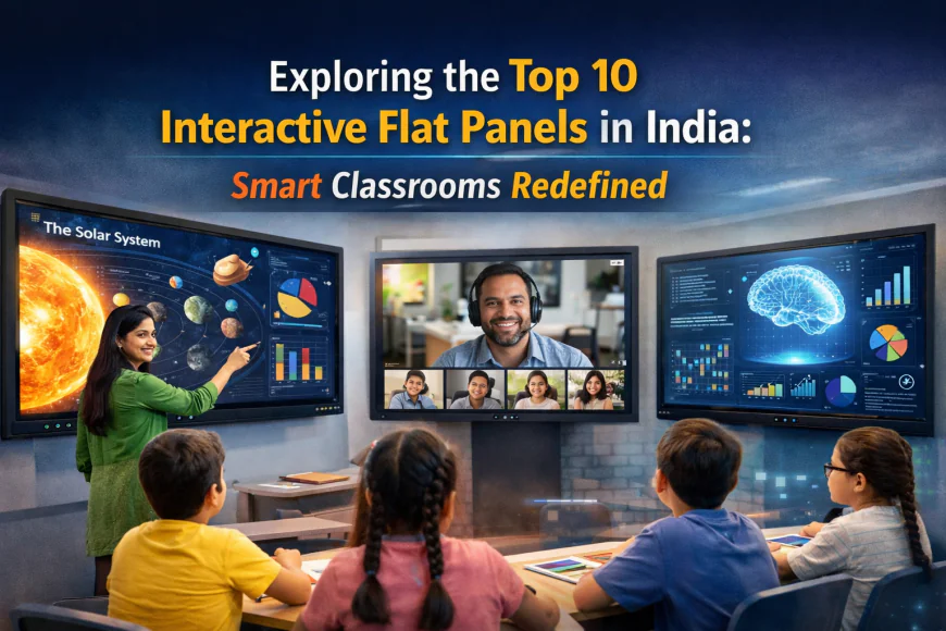 Exploring the Top 10 Interactive Flat Panels in India Smart Classrooms Redefined