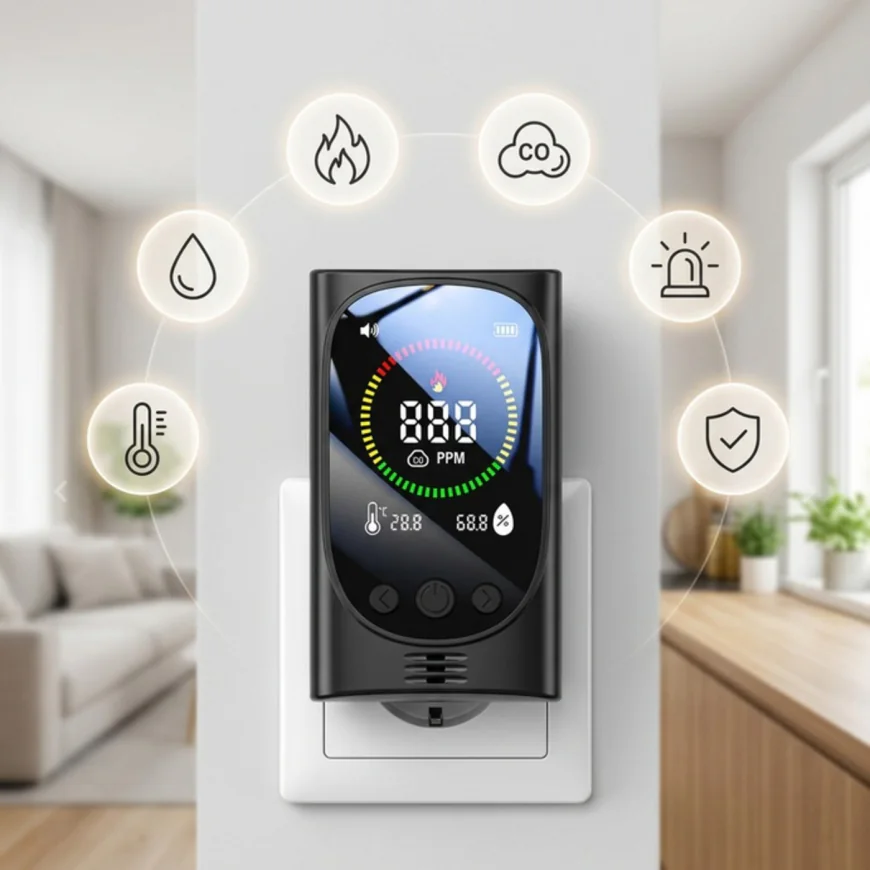 AirLivia CO & Gas Leak Detector USA | Smart Home Safety Monitor