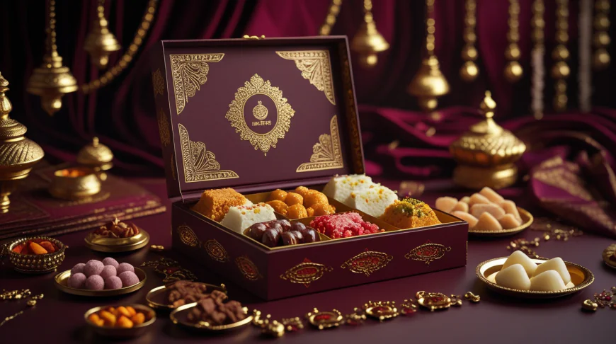 Stylish Indian Mithai Boxes Perfect for UK Gifting Trends