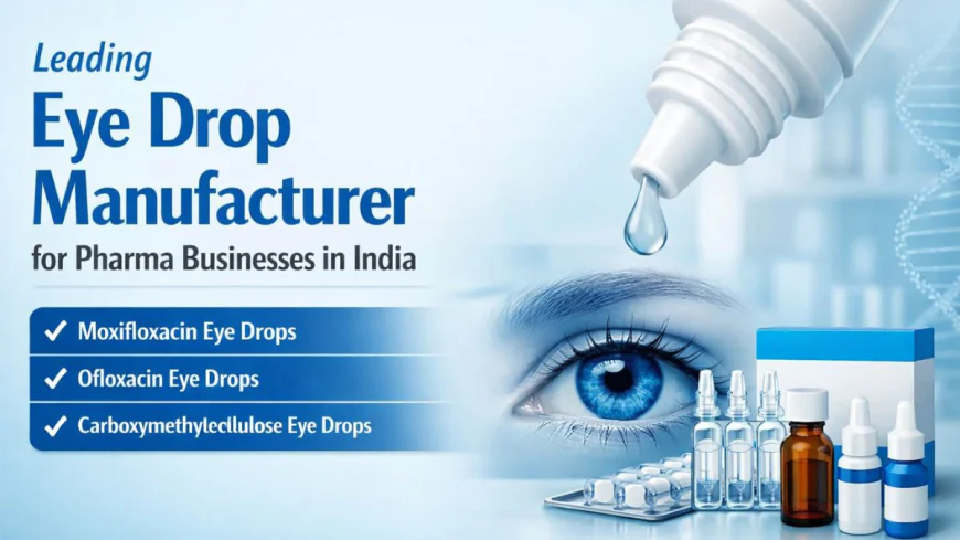 Leading Eye Drop Manufacturer for Pharma Businesses in India