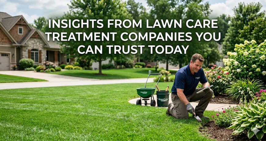 Insights from Lawn Care Treatment Companies You Can Trust Today