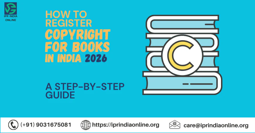How to Register a Book's Copyright in India 2026?