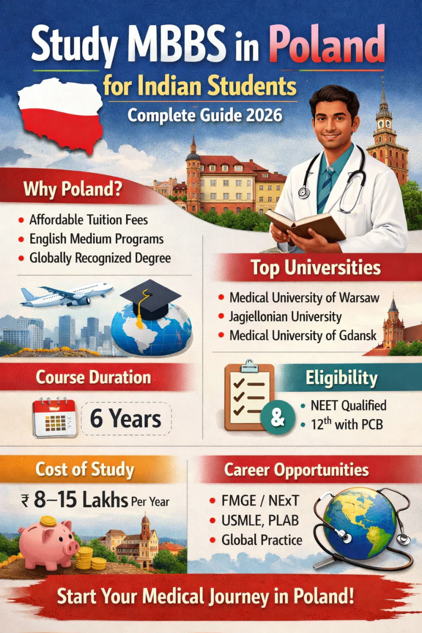 Study MBBS in Poland for Indian Students: Complete Guide 2026