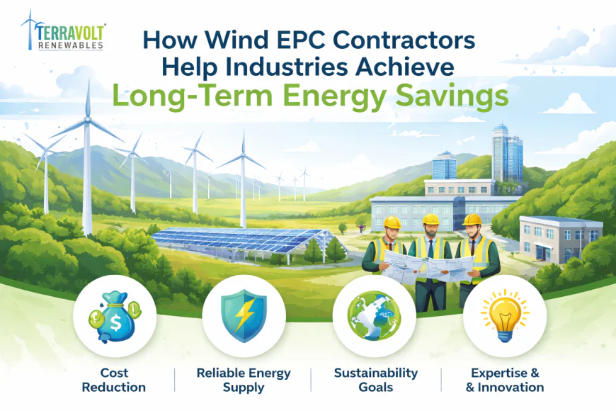 How Wind EPC Contractors Help Industries Achieve Long-Term Energy Savings