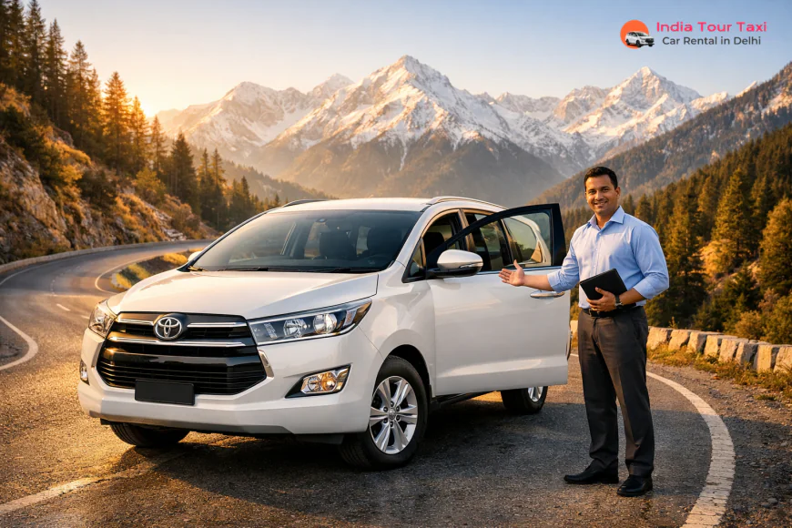 Innova Taxi in Delhi: The Executive Choice for Corporate Mobility and Airport Transfers