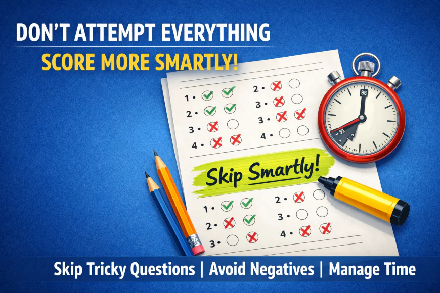 Strategic Skipping in JEE & NEET 2026: Boost Score with Smart Attempt Strategy