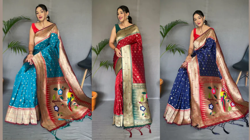 Latest Paithani Saree Designs 2026: A Perfect Blend of Tradition & Luxury