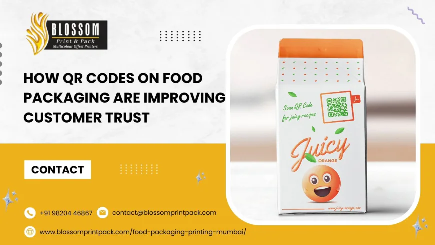 How QR Codes on Food Packaging Are Improving Customer Trust