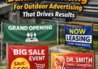 Professional Banner Printing for Outdoor Advertising That Drives Results