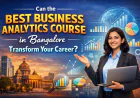 Can the Best Business Analytics Course in Bangalore Transform Your Career?