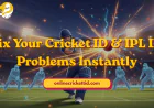 Stop Worrying! Fix Your Cricket ID & IPL ID Problems Instantly