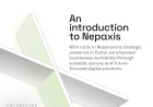 About us- Nepaxis Technologies LLC