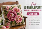 Where to Find the Best 3D Needlepoint Designs and Patterns Online