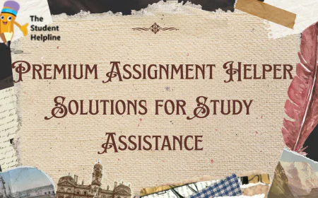 Premium Assignment Helper Solutions for Study Assistance