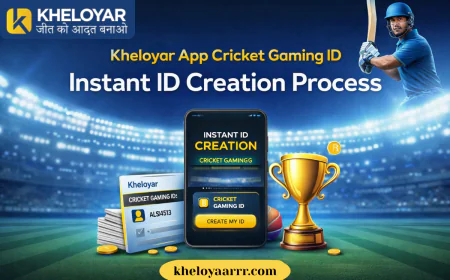 Kheloyar App Cricket Gaming ID – Instant ID Creation Process